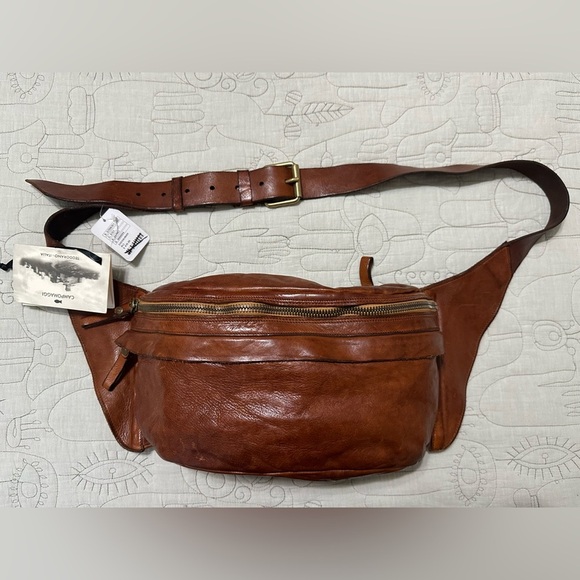 NEW Campomaggi Leather Brato Belt Bag True Cognac - Picture 13 of 13